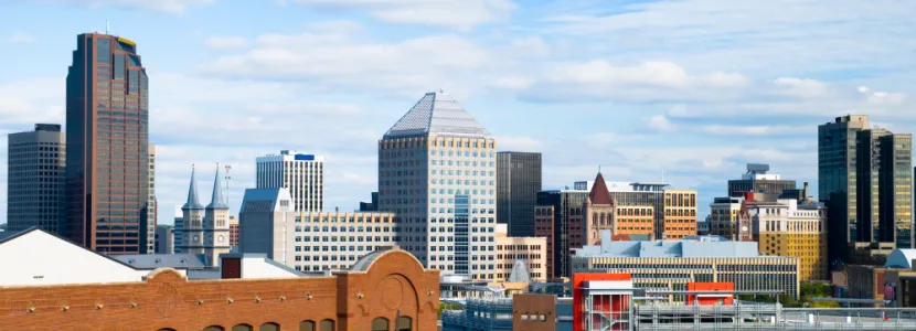 St. Paul city skyline