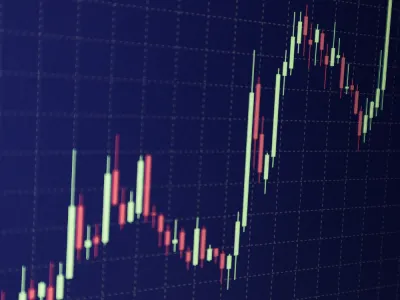 a chart of profits trending upwards