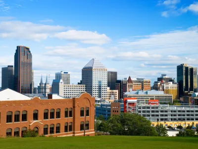 St. Paul city skyline