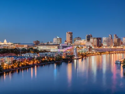 St. Paul city skyline