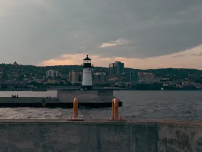 lighthouse in Duluth