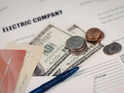 Electric company bill payment