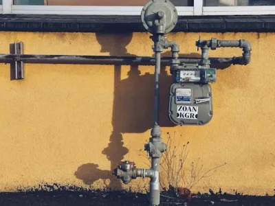  A gas meter