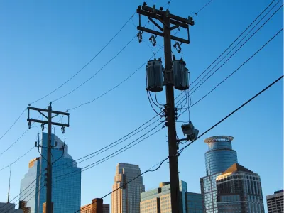 Transmission line in Minneapolis