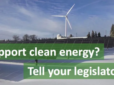 support clean energy - tell your legislators