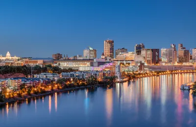 St. Paul city skyline