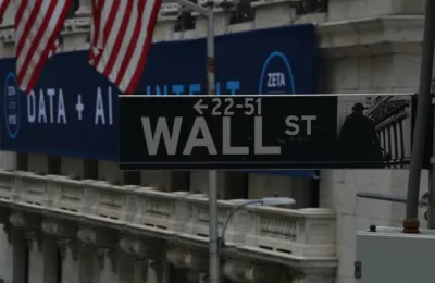 wall street street sign