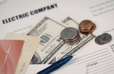 Electric company bill payment
