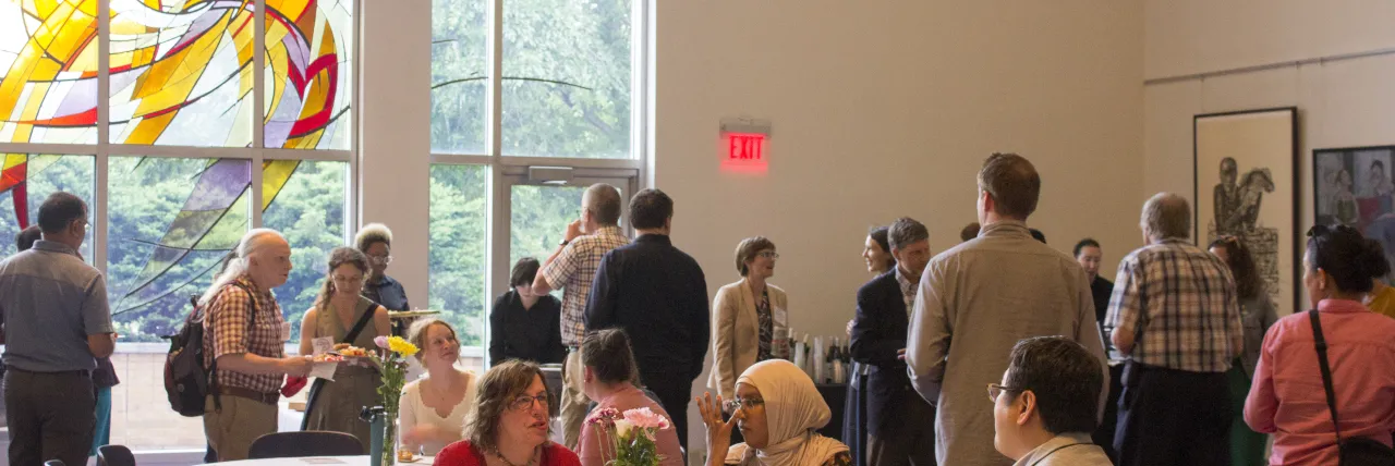 folks attending a fundraiser