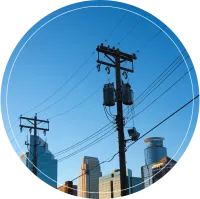 powerline in Minneapolis