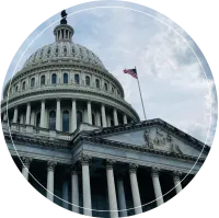 the US capitol building