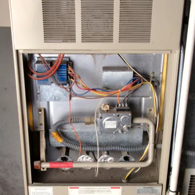 internal wiring of a furnace