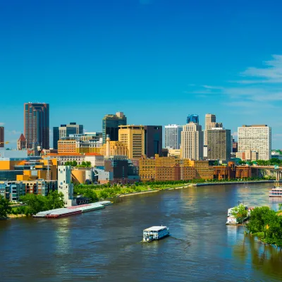 St. Paul city skyline