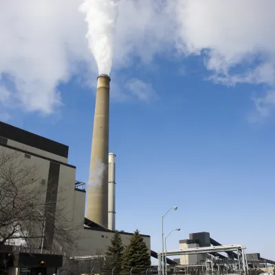 a photo of Xcel's sherco plant