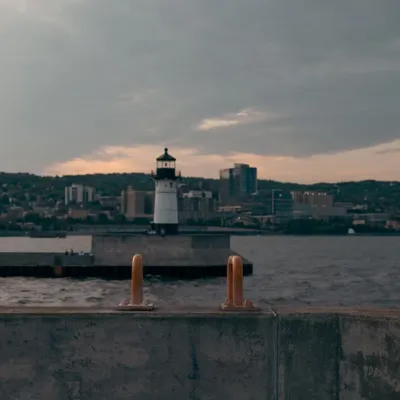 lighthouse in Duluth