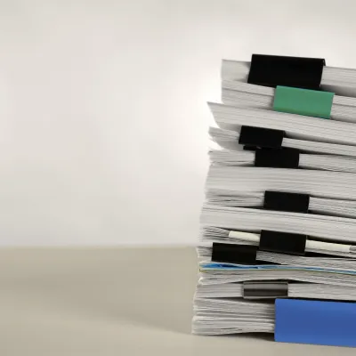 stack of documents